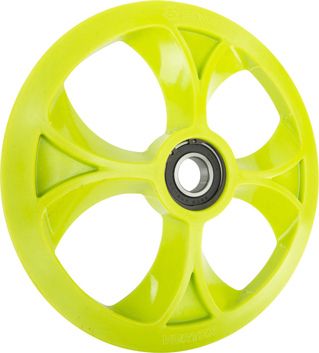 Slydog Vortex Bogie Wheel 10" Green Alpha Wheel A/C BOG100UNVSOLMAN
