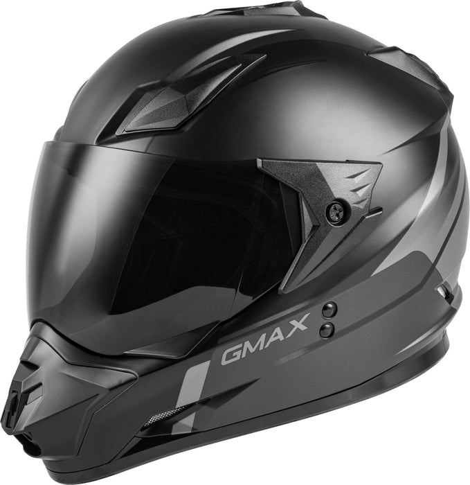 Gmax Gm-11 Dual Sport Helmet (Matte Black/Grey, X-Small) G1113503
