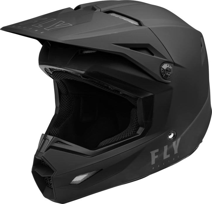 Fly Racing 2023 Adult Kinetic Solid Helmet (Matte Black, Xx-Large) F73-34712X