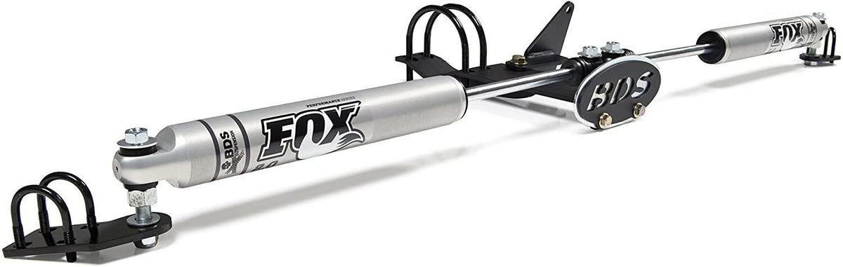 BDS Ford F250/F350 Super Duty Dual Fox 2.0 Steering Stabilizer Kit 2005-2025 4WD BDS55358-BDS98224019X2
