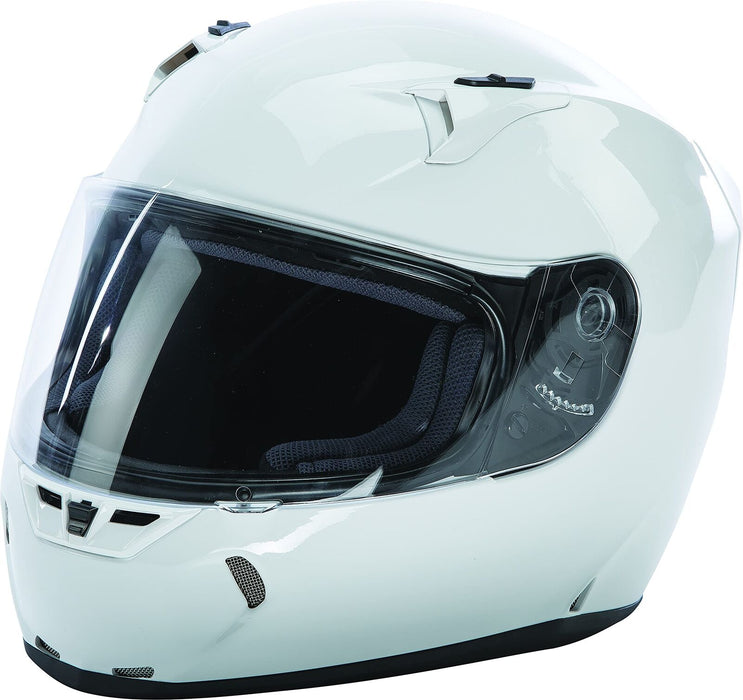 Fly Racing Revolt Solid Helmet Ece White Lg 73-8353L