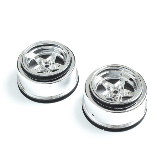 Losi Rear Wheel Chrome 2 22S Drag Los43046 LOS43046