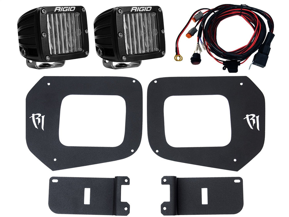 Rigid Industries Driving/ Fog Light Led With 3' X 3' Square 22 Watt 465673