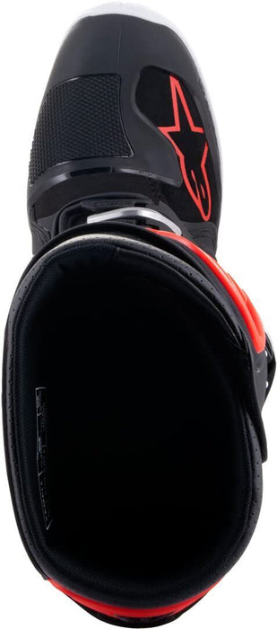 Alpinestars Tech 7 Enduro Boots Black/Red Fluo Sz 13 2012114-1030-13