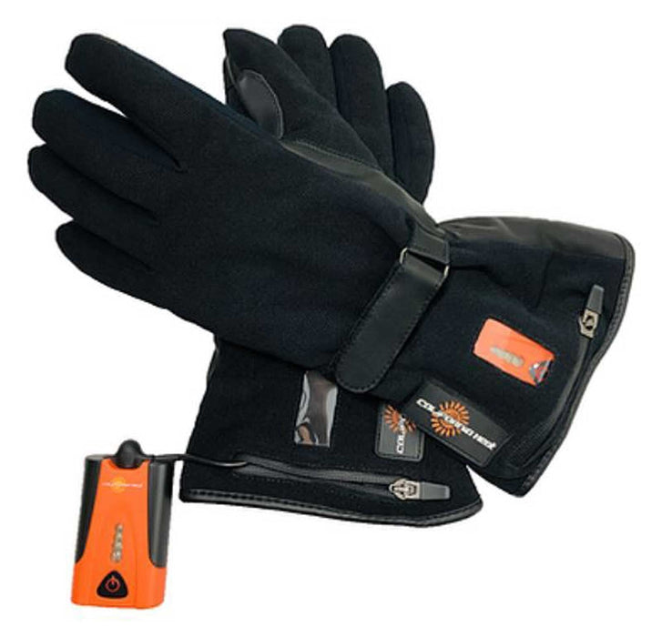 California Heat 7V ActivFlexx Mens Motorcycle Heated Gloves Black XL