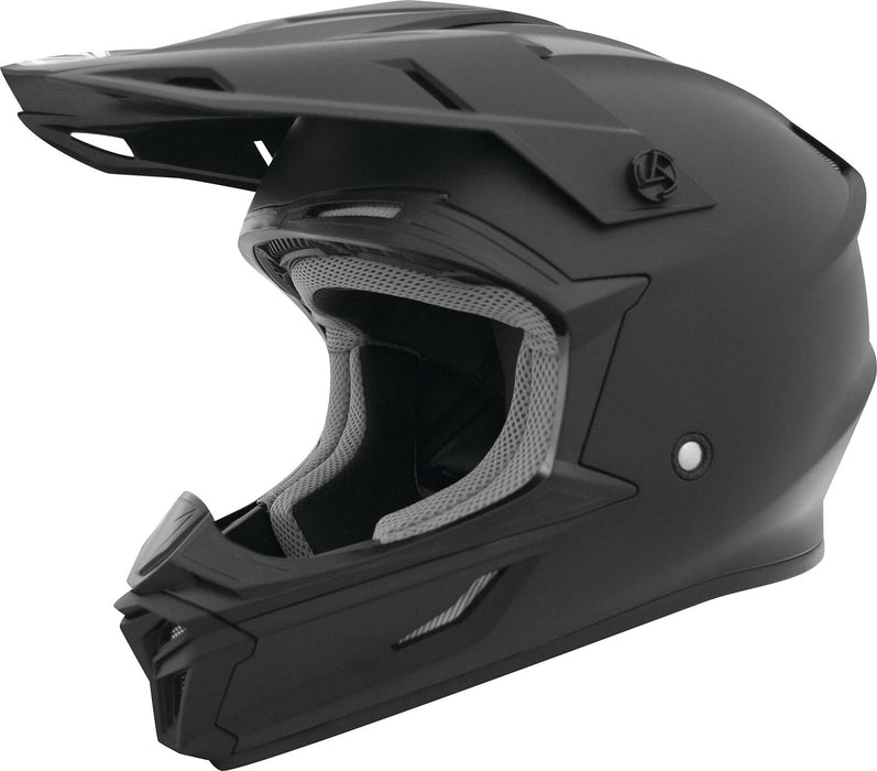 Thh T-710X Solid Youth Mx Offroad Helmet Flat Black Md 646461