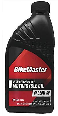 Bikemaster Performance Oil, Qt, 20W50 532313