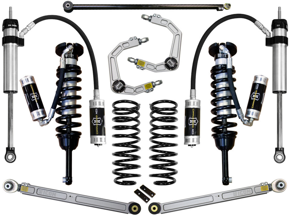 ICON 2010+ Toyota FJ/4Runner 0-3.5" Stage 5 Suspension System w/ Billet UCA K53185