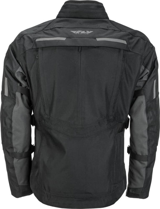 Fly Racing Off Grid Jacket Black Md Tall 477-4080MT
