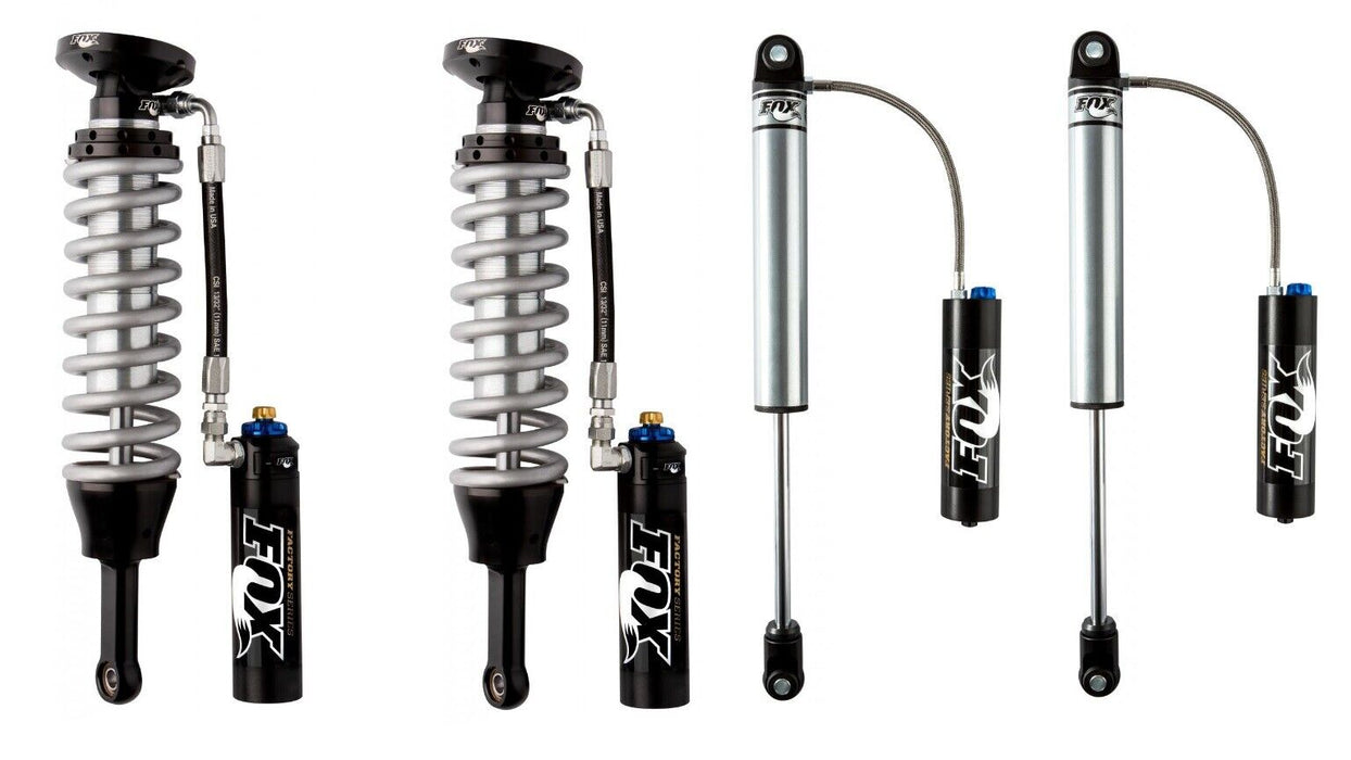 FOX FACTORY RACE SERIES 2.5 RESERVOIR FRONT COIL-OVER (PAIR) REAR SHOCKS (PAIR)