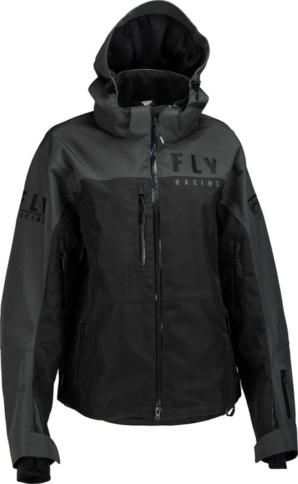 Fly Racing 2023 Women'S Carbon Jacket (Black/Grey, Xx-Large) 470-45002X