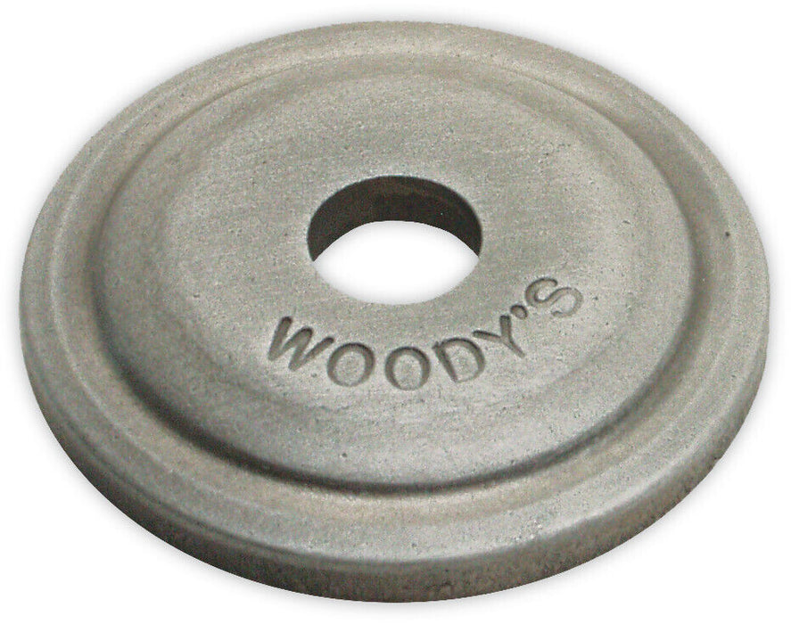 Woodys Digger Support Plates Round Aluminum 5/16" 144/Pack Awa-3775-C AWA-3775-C