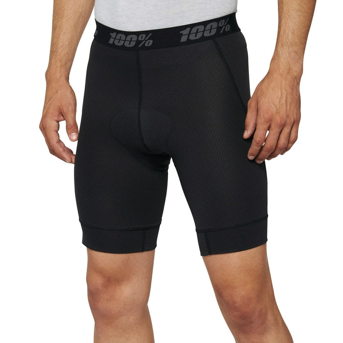 100% Ridecamp Biking Liner Shorts All Mountain Riding Apparel Black 40030-00005