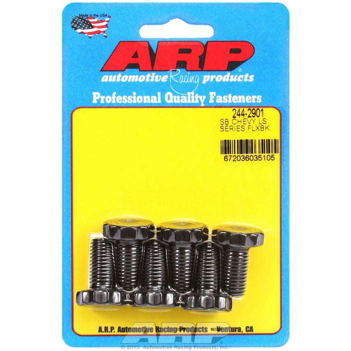 ARP 244-2901 Black For SB Chevy LS Series flexplate bolt kit