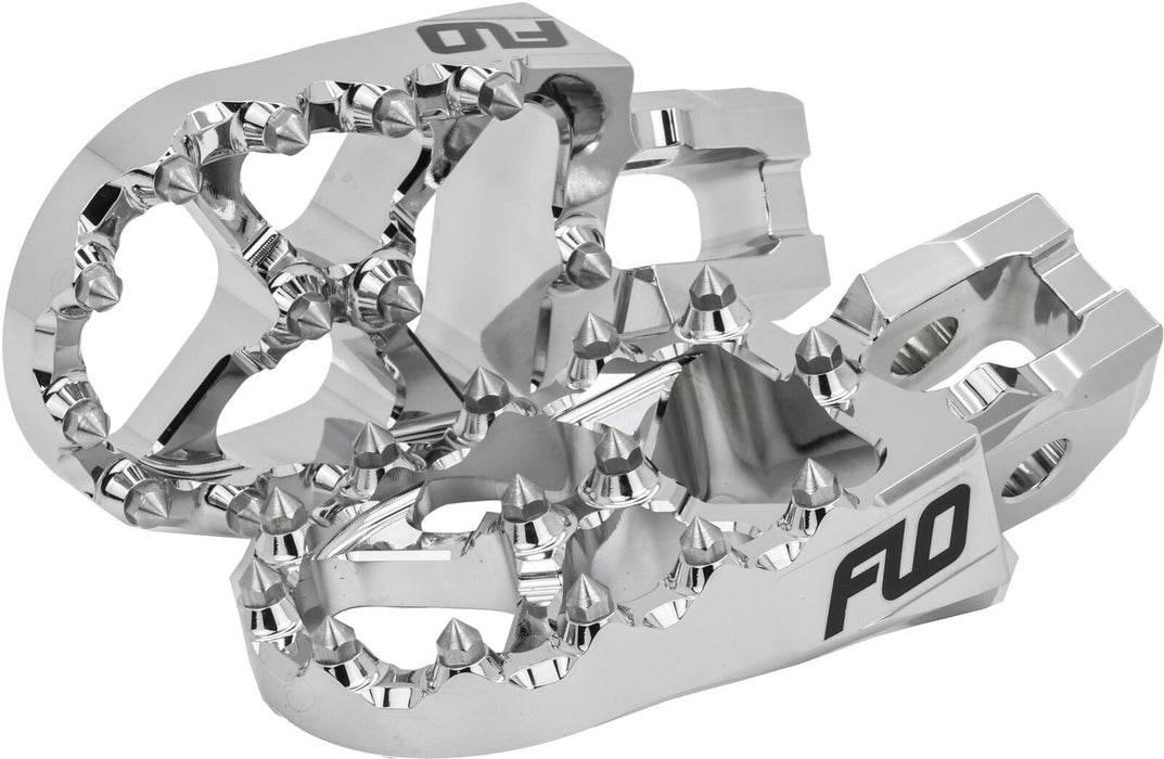 Flo Motorsports Flo Footpeg Chrome For Honda/Kawasaki Chrome Fpeg-792Cr FPEG-792CR