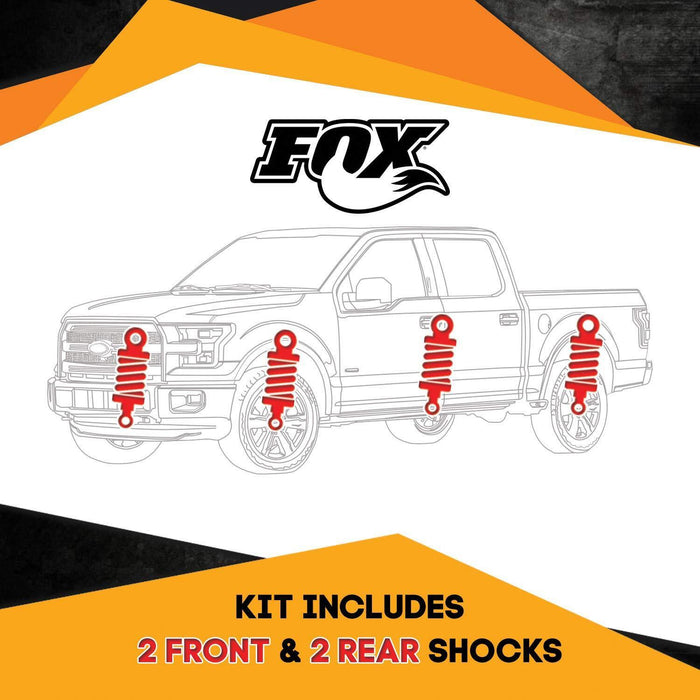 FOX 985-26-011 quantity 2 980-24-642 quantity 2 Kit Of 4 FOX 2.0 Performance