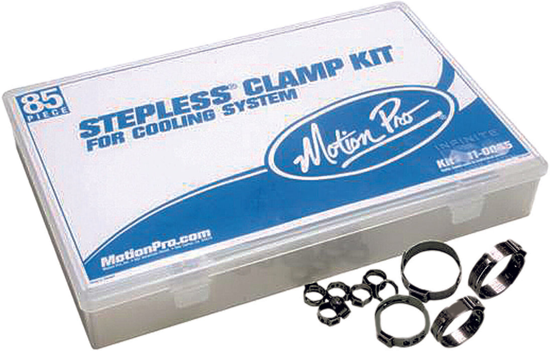 Motion Pro Cooling System Stepless Clamp Kit, 85 Pieces With Box 11-0065