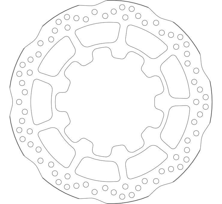 Sbs Friction 6114 Upgrade Front Brake Rotor