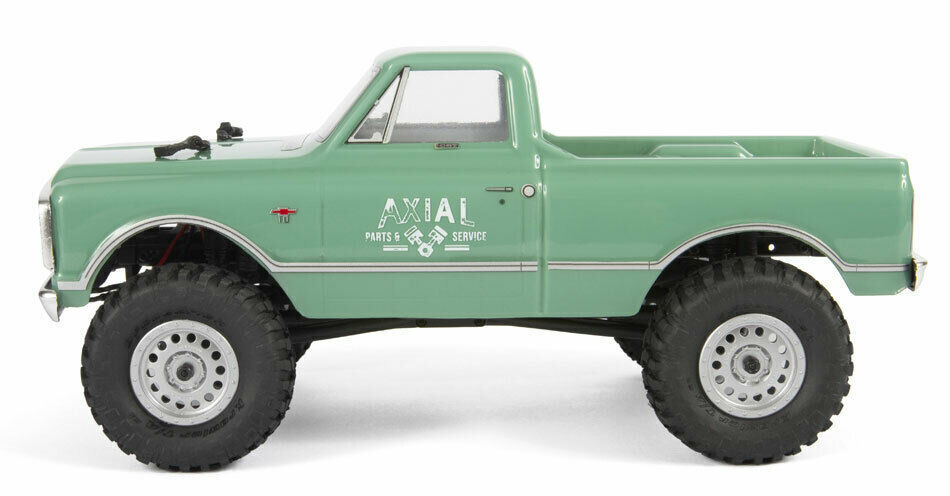 Axial Scx24 1967 Fits Chevrolet C10 1/24 4Wd Rtr Scale Fits Mini Crawler Green
