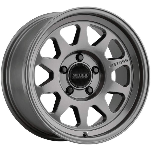 Method MR316 20x9 / 5x5 BP / 18mm Offset / 71.5mm CB Gloss Titanium Wheel MR31629050818