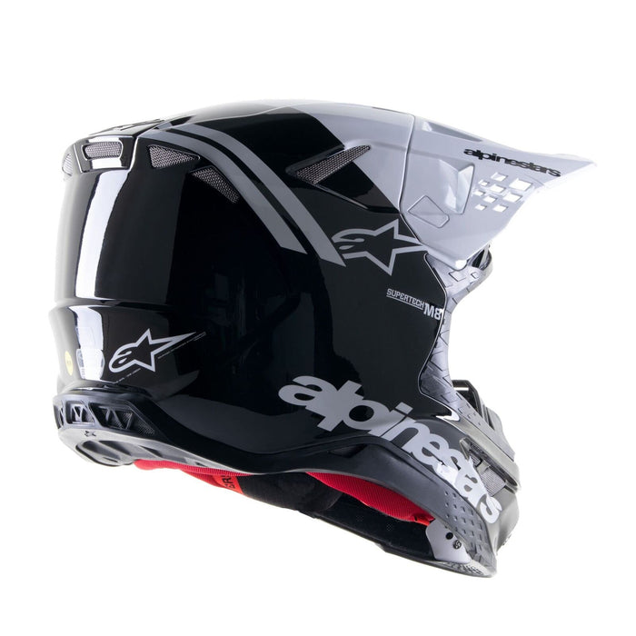 Alpinestars S-M8 Radium 2 Helmet Black/White 2Xl 8301523-12-XXL
