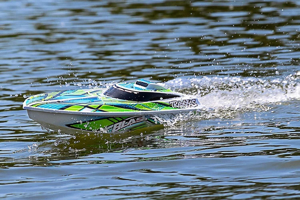 Traxxas 38104-1 Blast Fully Assembled Remote Control Electric Racing Boat with