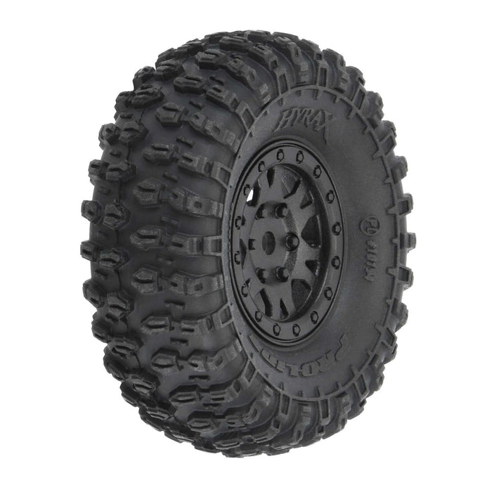 Pro-Line Proline 10194-10 1/24 Hyrax Front/Rear 1.0" Tires Mounted 7Mm Black