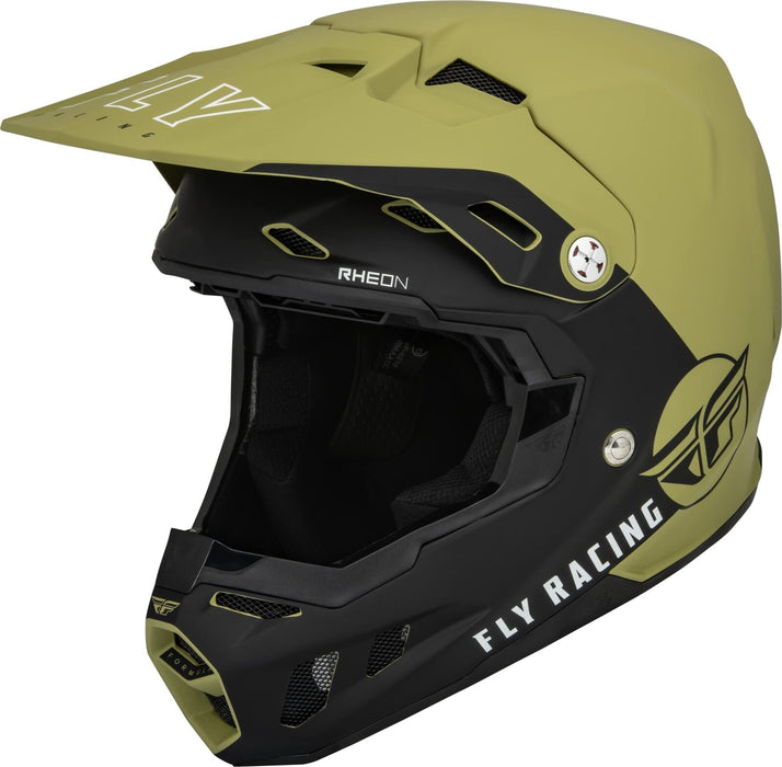 Fly Racing Formula Cc Centrum Helmet (2023) Olive Green/Black 2Xl 73-43242X