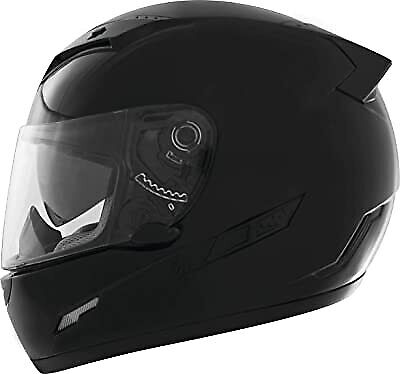 Thh Ts-80 Adult Street Motorcycle Helmet Black/Medium 646342