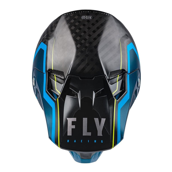 Fly Racing Matte Black Sz L Formula Carbon Youth Helmet 73-4429YL