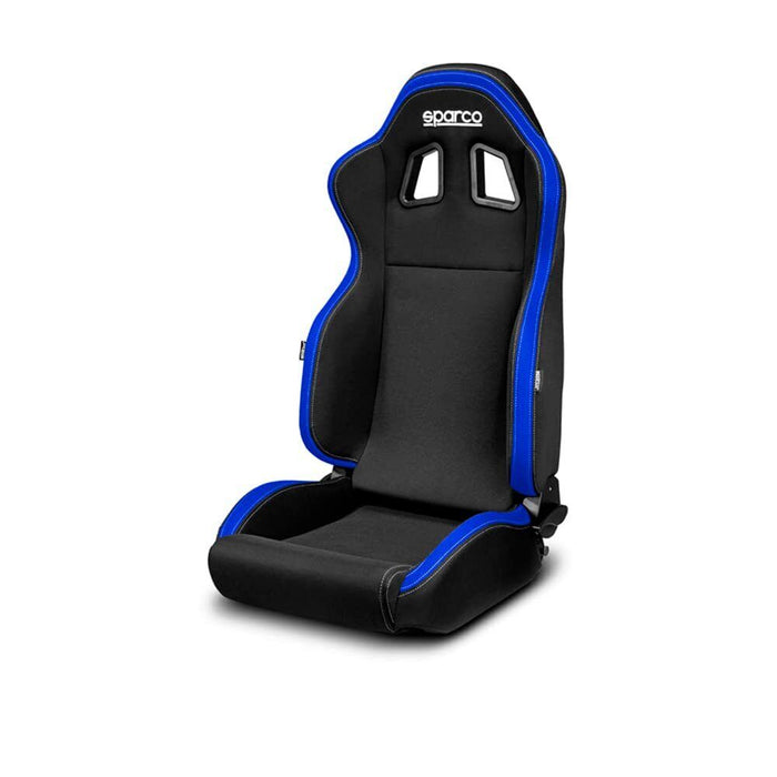 Sparco  R100 Racing Seat, Black & Blue