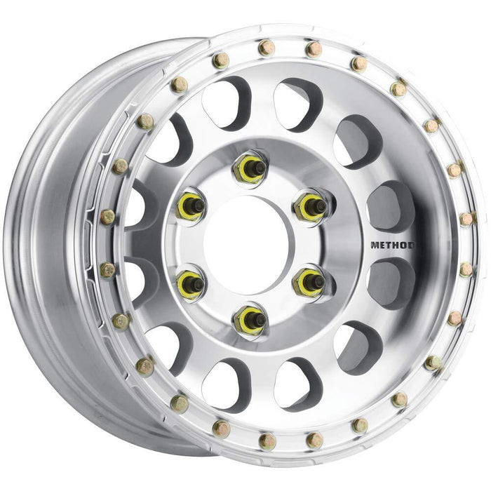 Method MR103 Beadlock 17x9 -12mm Offset 8x6.5 130.81mm CB Raw Machined w/BH-H24125 Wheel MR10379080312B