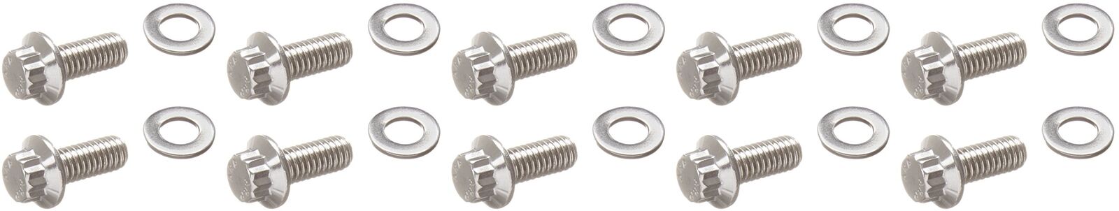 ARP 4373001 Stainless Steel Bolt Kit For Rear End Cover On Select GM 10-Bolt Applications