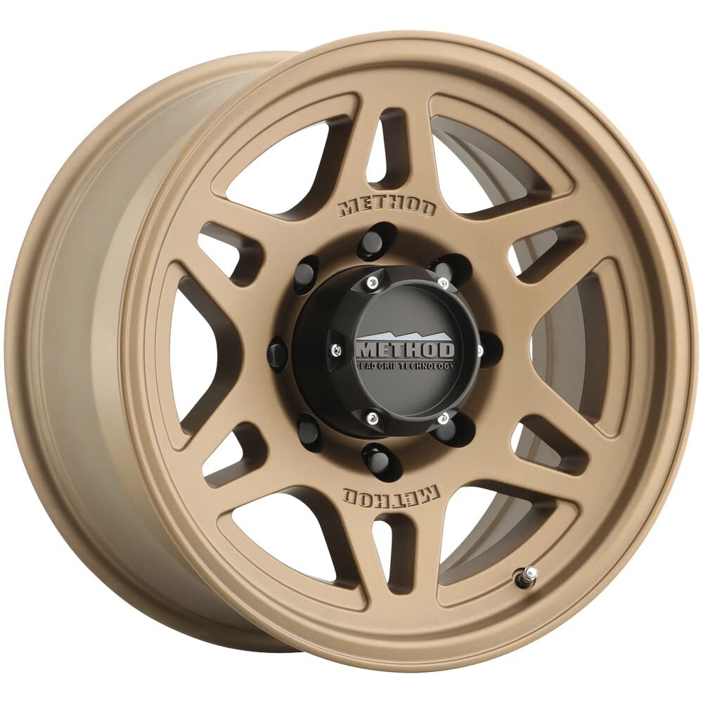 Method MR706 Bead Grip 17x8.5 0mm Offset 8x6.5 6.5mm Method Bronze Wheel MR70678580900