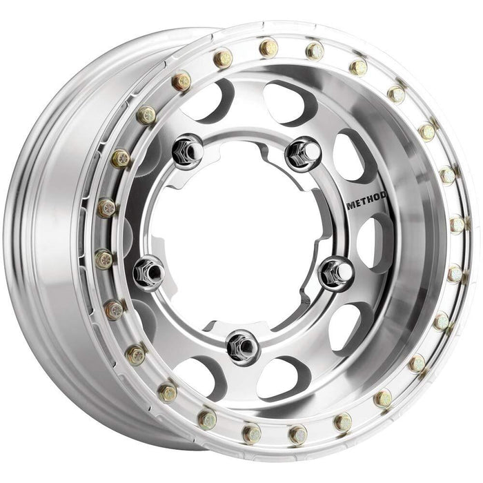 Method MR103 Beadlock 15x8 -24mm Offset 5x5.5 108mm CB Raw Machined Race Drilled w/BH-H24100 Wheel MR10358055324BR