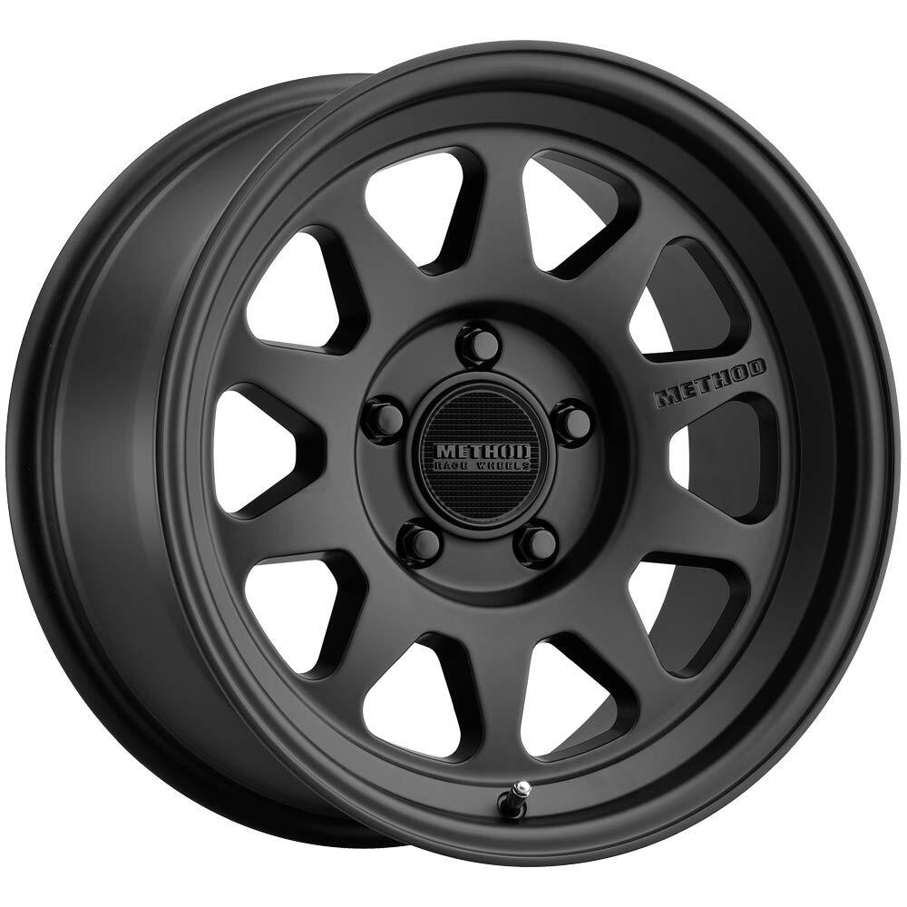 Method MR316 17x8.0 25mm Offset 5x5 71.5mm CB Matte Black Wheel MR31678050525