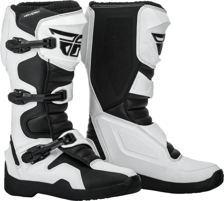 Fly Racing 364-67 Motocross Protective Maverik Boots W Elastic Gaiter 14 Mens 364-67514