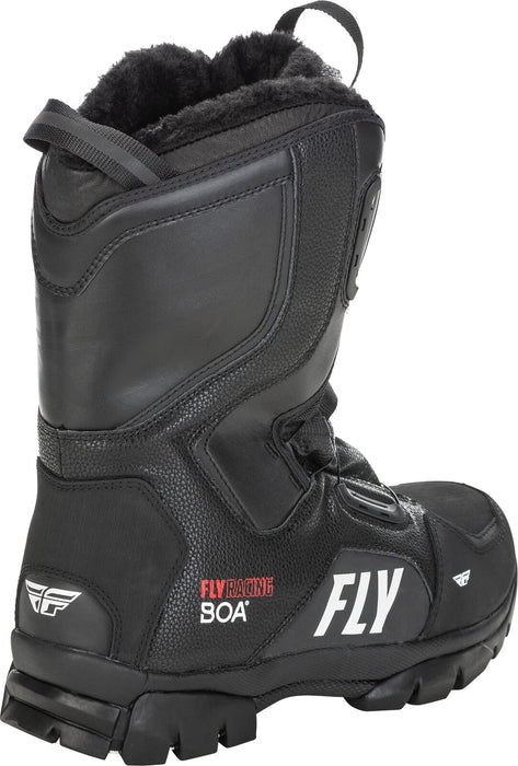 Fly Racing Black Marker Boa Boots (Adult Size 11) 361-96511