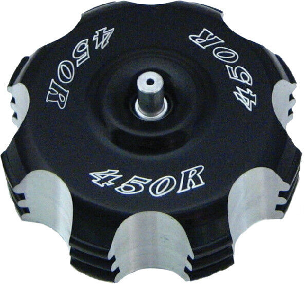 Modquad Billet Aluminum Gas Cap Black W/ Logo Fits Honda Trx 400Ex GC2-XBLK