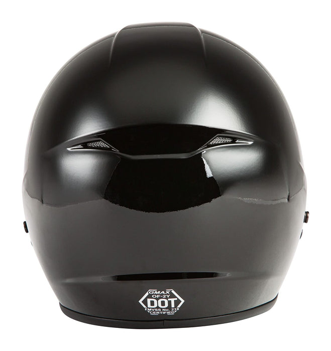 Gmax Of-2 Open-Face Helmet (Black, Youth Large) G1020022