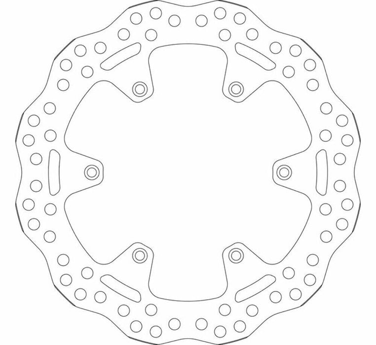 SBS Upgrade Front/Rear Brake Rotor 6123