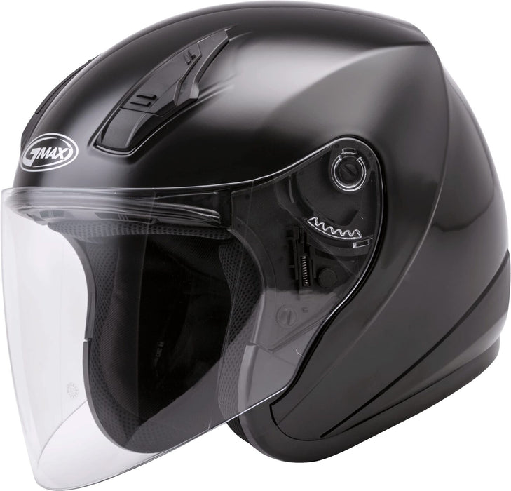 Gmax Of-17 Open-Face Street Helmet (Black, Small) G317024N