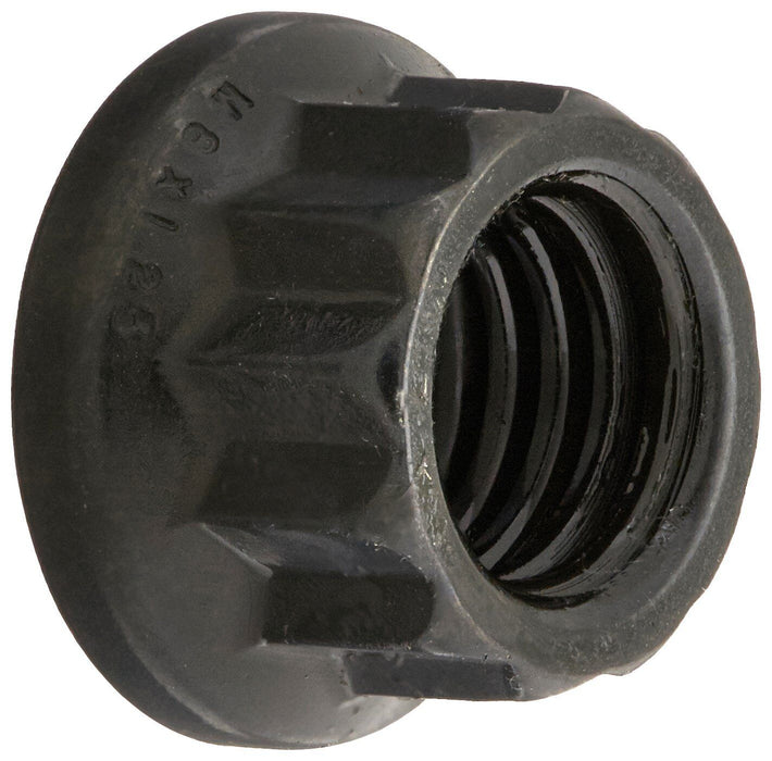 ARP 300-8312 8 x 1.25 mm 12 Point Black Oxide Steel Nut - Set of 10