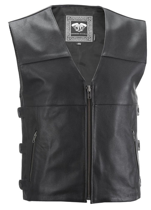 Highway 21 Unisex-Adult 16 Gauge Vest (Black, Medium) #6049 489-1072~3