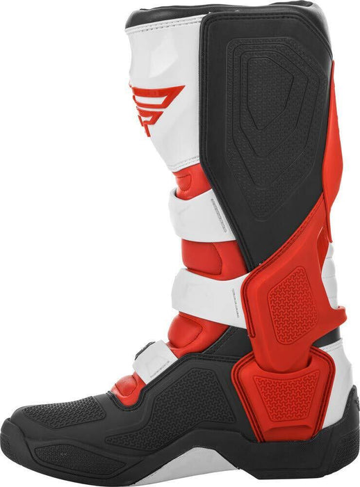Fly Racing Fr5 Boots Red/Black/White Sz 11 364-71011