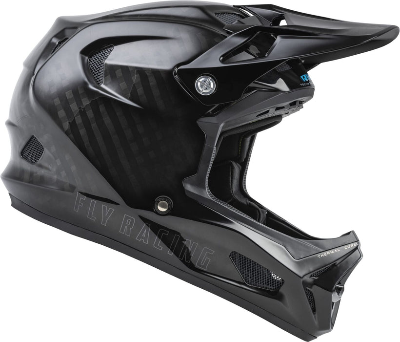 Fly Racing Youth Werx-R Carbon Helmet Black Carbon Youth Large 73-9220Yl 73-9220YL