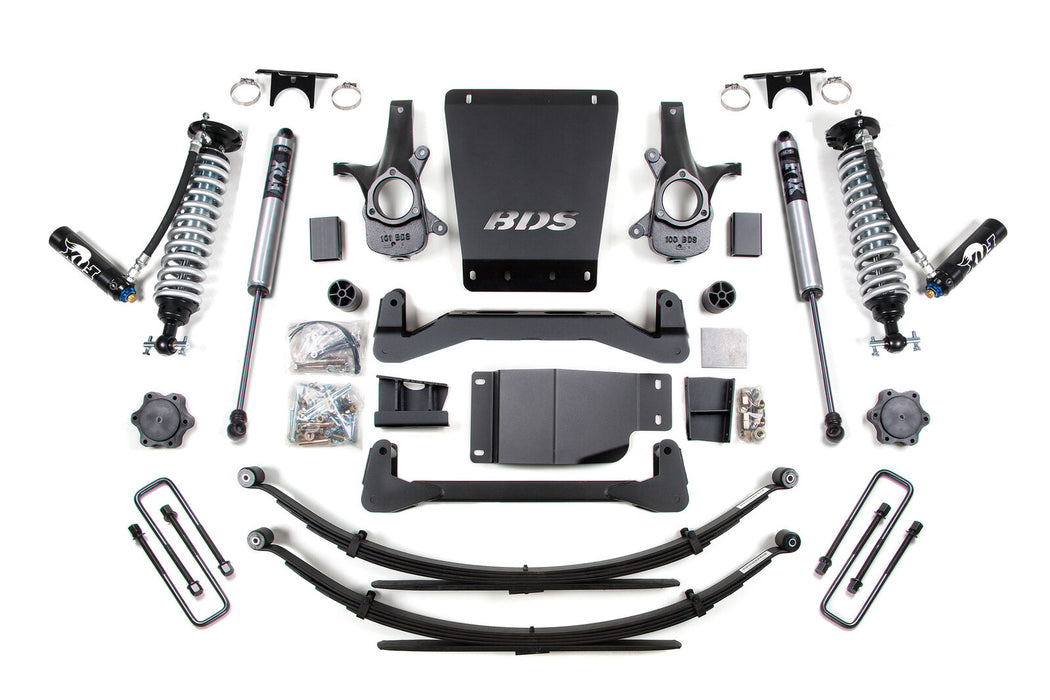 Bds 6 Inch Lift Kit Fox 2.5 Coil-Over Chevy Silverado Or Fits GMC Sierra 1500