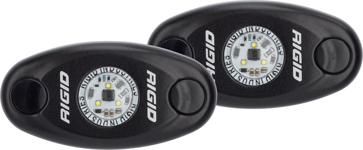 Rigid Industries A-Series Flush Mount Natural White High Power Led LightsPair