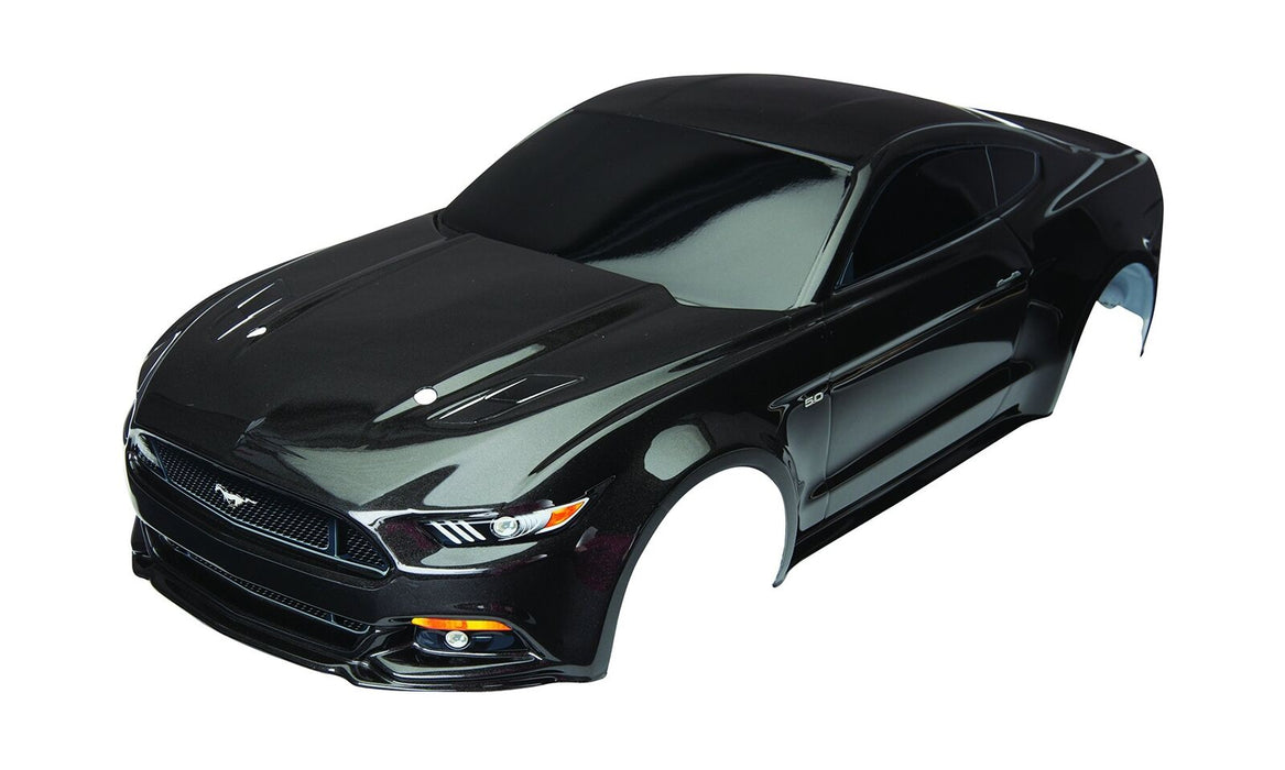 Traxxas 8312X - Body, Ford Mustang, Officially Licensed, Black, Decals