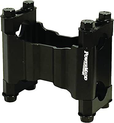Powermadd "Wide Pivot Riser 2"" (With Clamps & Bolts)", Black 45820